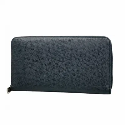 Pre-owned Louis Vuitton Long Wallet (bi-fold) () In Black