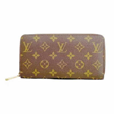 Pre-owned Louis Vuitton Long Wallet (bi-fold) () In Brown