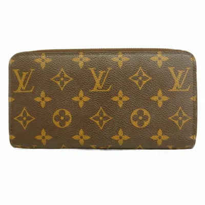 Pre-owned Louis Vuitton Long Wallet (bi-fold) () In Brown