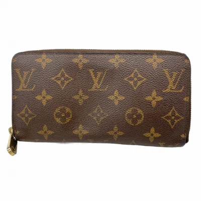 Pre-owned Louis Vuitton Long Wallet (bi-fold) () In Brown