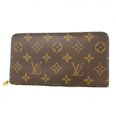 Pre-owned Louis Vuitton Long Wallet (bi-fold) () In Brown