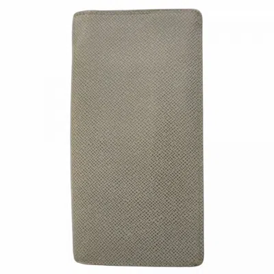 Pre-owned Louis Vuitton Long Wallet (bi-fold) () In Gray