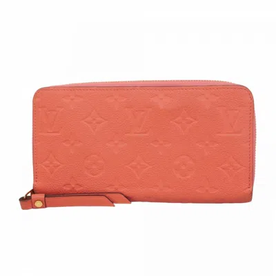 Pre-owned Louis Vuitton Long Wallet (bi-fold) () In Pink