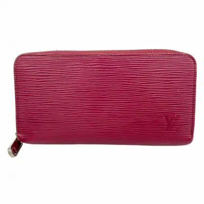 Pre-owned Louis Vuitton Long Wallet (bi-fold) () In Pink