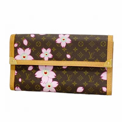 Pre-owned Louis Vuitton Long Wallet (tri-fold) () In Multi