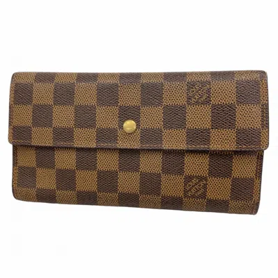 Pre-owned Louis Vuitton Long Wallet (tri-fold) () In Multi