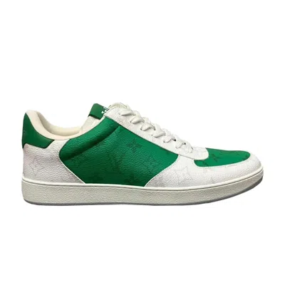 Pre-owned Louis Vuitton Rivoli Sneaker 'monogram - Green White' | Men's Size 9.5
