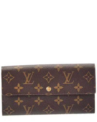 Pre-owned Louis Vuitton Sarah Canvas Wallet (authentic Pre-loved)