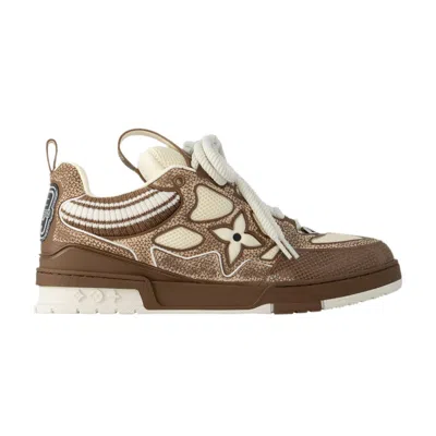 Pre-owned Louis Vuitton Skate Sneaker 'marron' | Brown | Men's Size 9.5