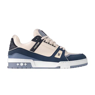 Pre-owned Louis Vuitton Trainer 'cream Blue' | Men's Size 11