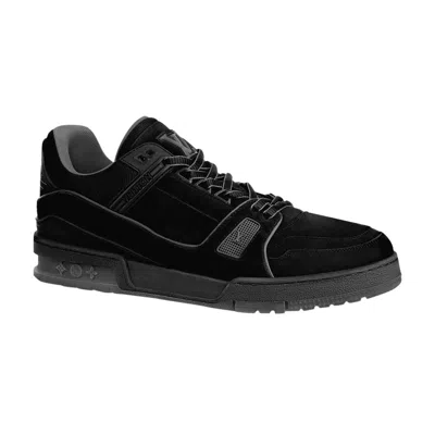 Pre-owned Louis Vuitton Trainer Low 'black' | Men's Size 8