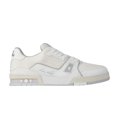 Pre-owned Louis Vuitton Trainer 'white Monochrome' | Men's Size 6
