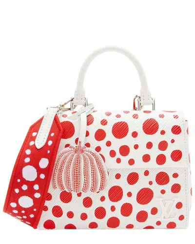 Pre-owned Louis Vuitton X Yk Epi Leather Infinity Dots Cluny Mini Satchel (authentic Pre-loved)