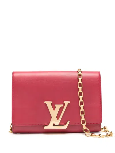 Pre-owned Louis Vuitton  Louise Shoulder Bag In Red