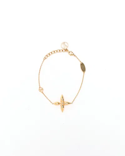 Pre-owned Louis Vuitton Louisette Bracelet In Gold
