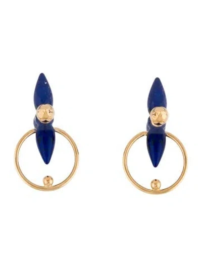 Pre-owned Louis Vuitton Louisette Swing Earrings In Multi