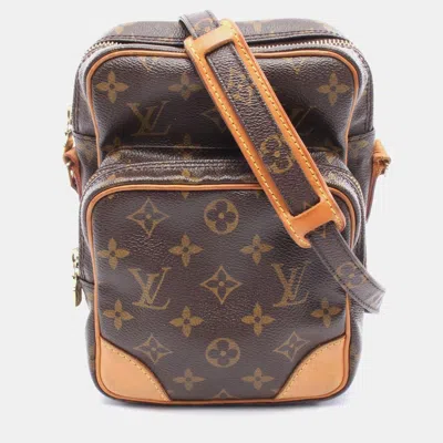 Pre-owned Louis Vuitton Amazon Monogram In Brown