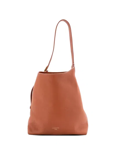 Pre-owned Louis Vuitton Low Key Calfskin Mm Hobo Bag In Brown