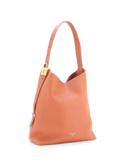 Pre-owned Louis Vuitton Low Key Calfskin Mm Hobo Bag In Brown