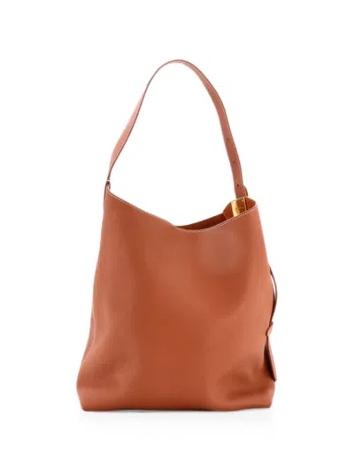 Pre-owned Louis Vuitton Low Key Calfskin Mm Hobo Bag In Brown