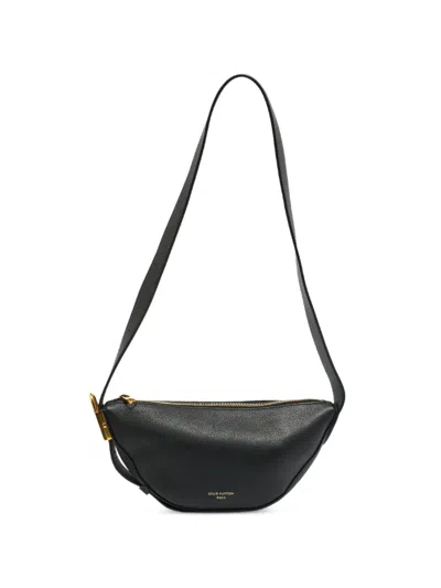 Pre-owned Louis Vuitton Low Key Leather Shoulder Bag In Black