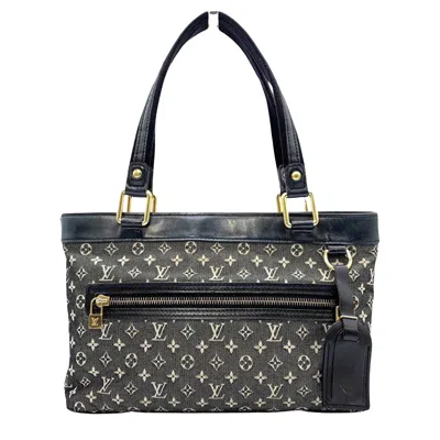 Pre-owned Louis Vuitton Lucile Canvas Tote Bag () In Black