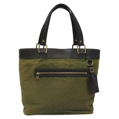 Pre-owned Louis Vuitton Lucille Khaki Canvas Shoulder Bag () In Brown