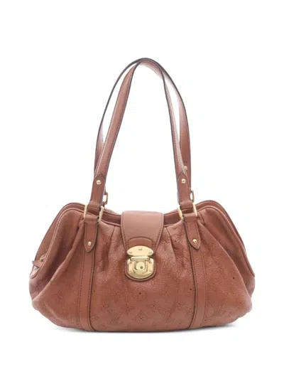 Pre-owned Louis Vuitton Lunar Pm Handbag In Brown