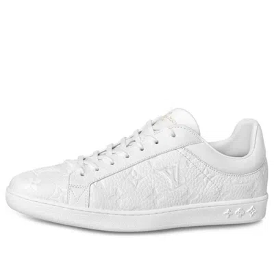 Pre-owned Louis Vuitton Luxembourg Monogram Sneakers 'white'