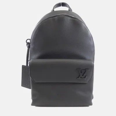 Pre-owned Louis Vuitton Lv Aerogram Take Off Backpack In Black