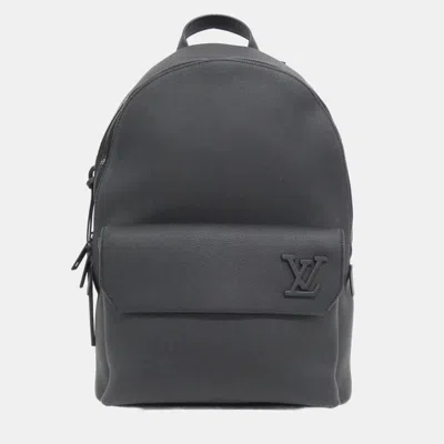 Pre-owned Louis Vuitton Lv Aerogram Take Off Backpack In Black