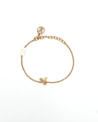 Pre-owned Louis Vuitton Lv&me Bracelet In Gold