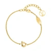 Louis Vuitton Lv & Me Bracelet, Letter B In Gold