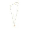 Louis Vuitton Lv & Me Necklace, Letter F In Gold