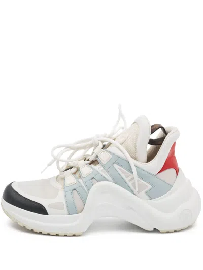 Pre-owned Louis Vuitton Lv Archlight Chunky Sole Lace-up Sneakers