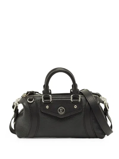 Pre-owned Louis Vuitton Lv Biker Nano Satchel Bag In Black