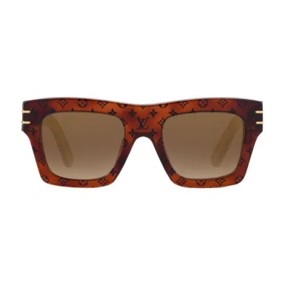 Louis Vuitton Lv Blade Sunglasses In Marron