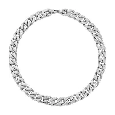 Louis Vuitton Lv Chain Links Necklace In Silver