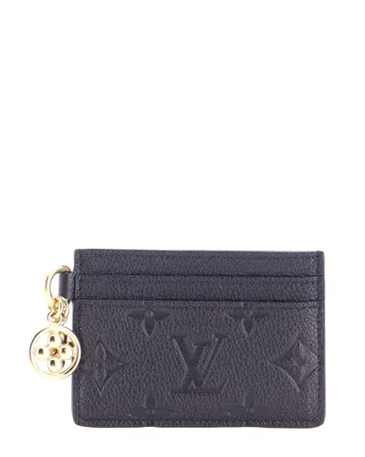 Pre-owned Louis Vuitton Lv Charms Card Holder Monogram Empreinte (authentic Pre-loved)
