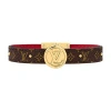 Louis Vuitton Lv Circle Reversible Bracelet In Brown