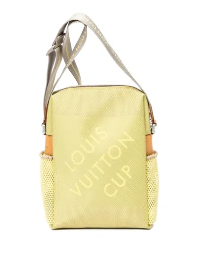 Pre-owned Louis Vuitton Lv Cup Weatherly Crossbody Bag In Green
