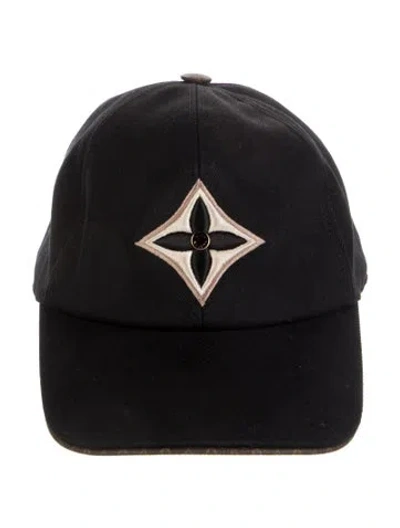 Pre-owned Louis Vuitton Lv Day Cap In Black