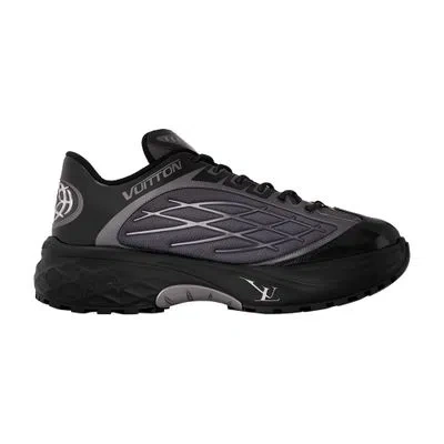 Louis Vuitton Lv Discovery Lace Up In Black