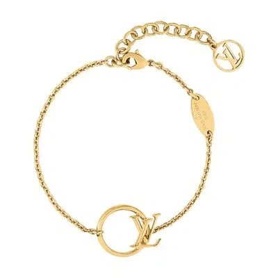 Louis Vuitton Lv Eclipse Bracelet In Gold