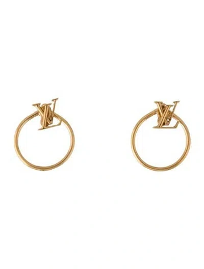 Pre-owned Louis Vuitton Lv Eclipse Earrings In Multicolor
