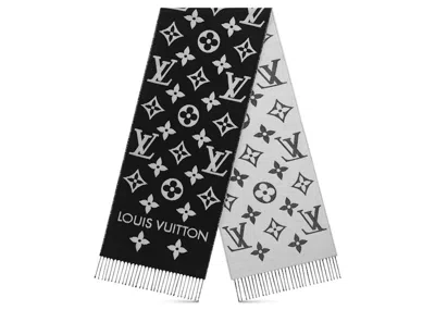 Pre-owned Louis Vuitton Lv Essential Scarf In Black
