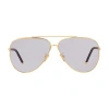 Louis Vuitton Lv First Pilot Sunglasses In Gold