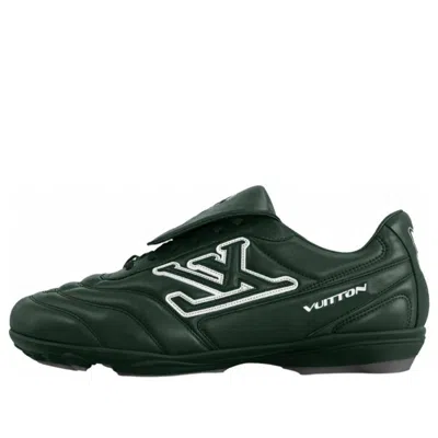 Pre-owned Louis Vuitton Lv Footprint Soccer 'green'