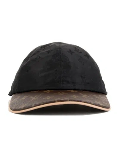 Pre-owned Louis Vuitton Lv Get Ready Cap In Black