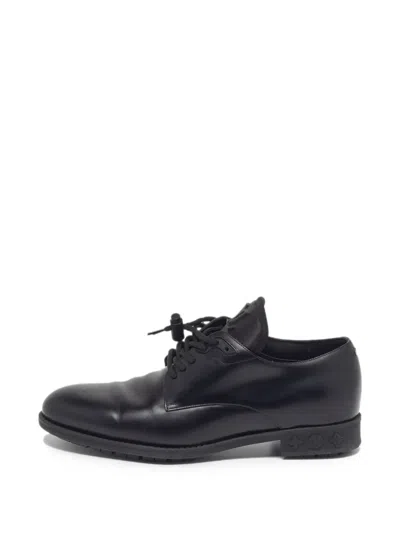 Pre-owned Louis Vuitton Lv Harness Derby Shoes In Black